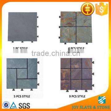 Outdoor DIY floor decoration/rusty slate floor                        
                                                                                Supplier's Choice