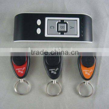 Wireless Key finder(1 transmitter with 3 receivers)