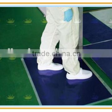 peeable disposable clean room sticky mat