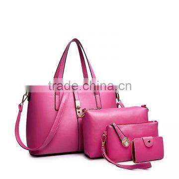 Supplier From China Women Bag Set Leather Three Pieces photo-2