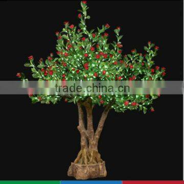 Outdoor decoration LED Rose tree light,Bonsai blossom tree light