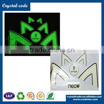 High Viscosity Easy Tear-off Number Sticker Glow in the Dark Sticker photo-2