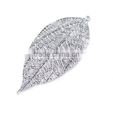 New Arrival Leaf Pendant For Necklace And Bracelet Fashion Zinc Alloy Jewelry Accessories