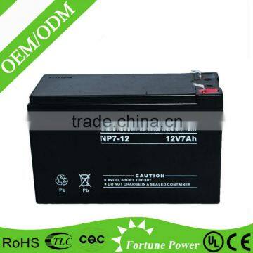 Wholesale Price Lead Acid Battery 12v 7ah 20hr Ups Battery photo-3