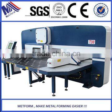 servo type cnc turret punching machine D-T3024X2 hole punch press with auto index