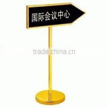 Hotel Warning Sign Holder/Instruction Board ZS-045