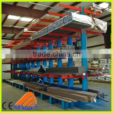 Warehouse storage metal cantilever rack,metal holding rack,metal stacking rack