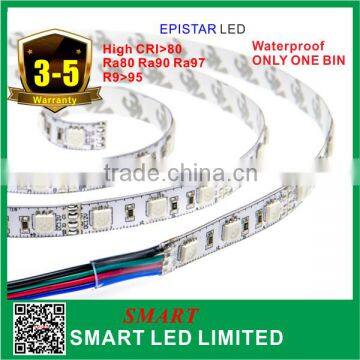 5m Flexible TV Background Lighting Strip RGB 14.4V 5050 IP66/ 68 Waterproof