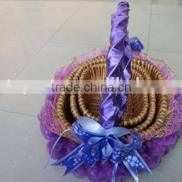 New Model 2016 Gift Basket Type Bamboo Basket photo-2