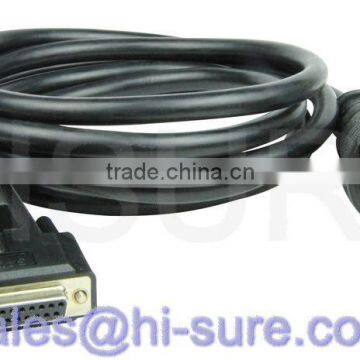 DB25P Female to 38P mercedes benz connector for mercedes benz diagnostic tool