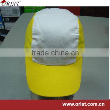 cheaper cotton 3 panel cap with customed logo