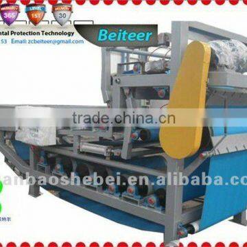 Belt Sludge Dehydrator filter waste water treatment machine