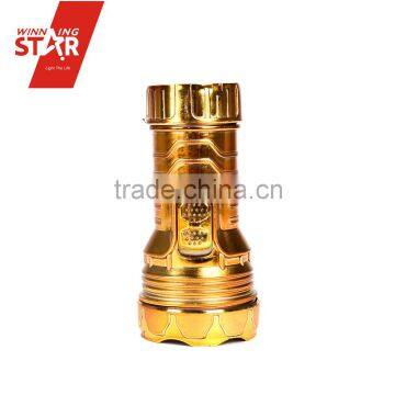 New Design Small Gold Silver 1 LED Flashlight, LED Torch