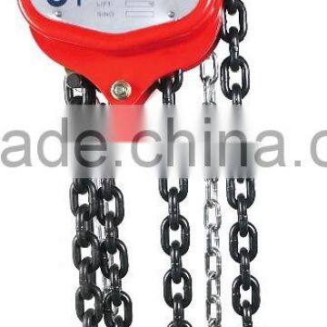 3 Ton Heavy Duty Manual Chain Hoist / Chain Block / Hand Pulley Block Type HSZ-A2