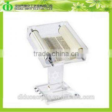 DDE-B200 Trade Assurance Chinese Factory Wholesale Acrylic Book Scroll Stand