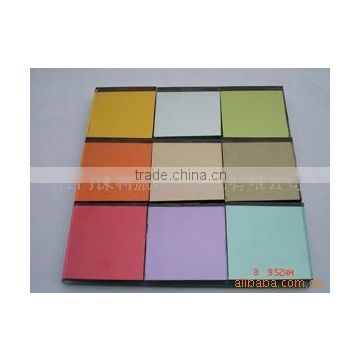 colored mirror glass