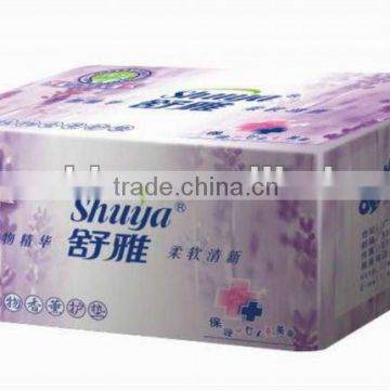 herbal scented disposable girls panty liners