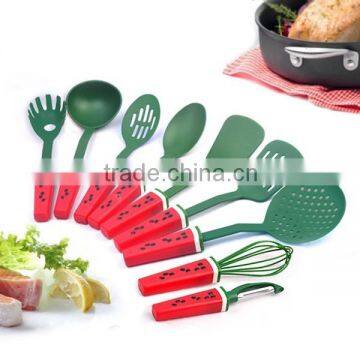 Waterlemon Shaped Handle Nylon Kitchen Utensil Sets Of Nylon Cooking Tools