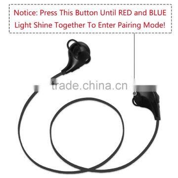 Mini Lightweight Wireless Stereo Sports Running Neckband Bluetooth Earphone photo-6