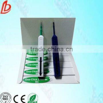 Fiber Optic one-click cleaner,optical fiber connector cleaning tools