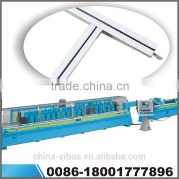 Full automatic suspended t bar roll forming machines T grid