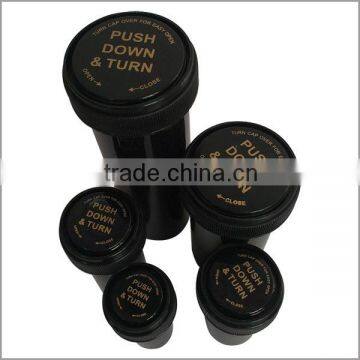 6DR to 60DR Opaque Vials wIth Child Resistant Cap