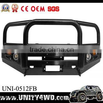 4x4 Accessories 4x4 Front Bumper with Rolled Steel for Vigo