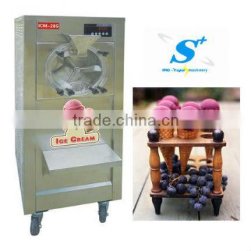 CE approved Gelato hard serve ice cream machine