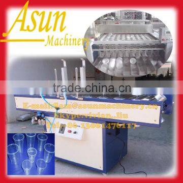 Qingdao full automatic disposable plastic plates and cups making machine coffee/tea cup making machine with price