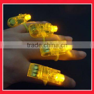 yellow colour led finger light for party event