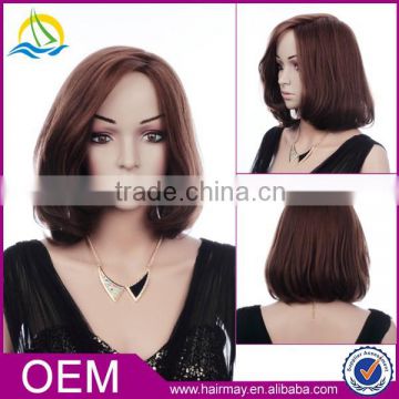 Manga women short new arrival synthetic wig for black women