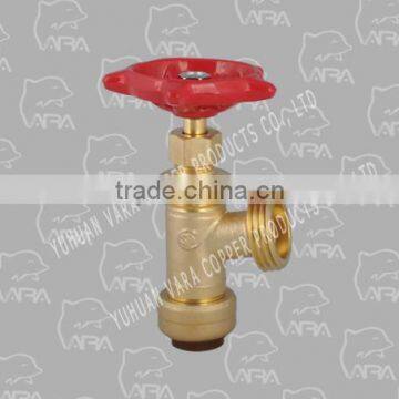 702-08 PUSH X HOSE BOILER DRAIN VALVE BRASS