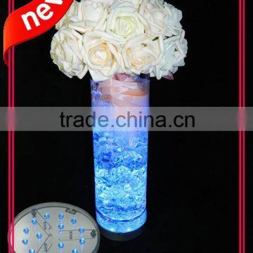 4 inch floral vase table centerpiece base light led vase base uplighter