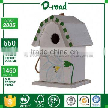 Hot-stamping Custom Fit Hanging Bird Water With Roof Feeder