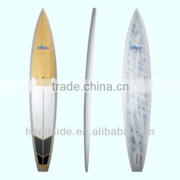 Customized Bamboo Veneer SUP Racing Paddle Board