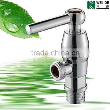 ABS plastic chrome surface good quality double angle valve