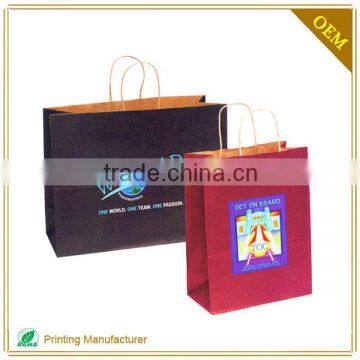 Custom Factory Made Popular Paper Packaging Bag Shopping Bag