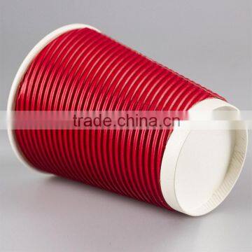 4oz-20oz Anqing High Quality Printed Ripple Wall Paper Coffee Cups photo-5
