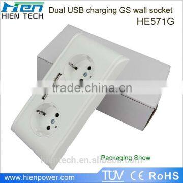 Two Way European Extension Socket, Socket Outlets, 250V Extension Socket photo-5