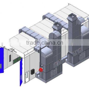 JF Used Portable Bus Truck Spray Booth Room Clean Bake and Paint Painting Baking Room More Clean Efficient Environment for Sale photo-5