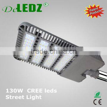 Brown finished die cast aluminum body led street light ip65 waterproof 65w 90w 130w led streetlight from zhongshan factory