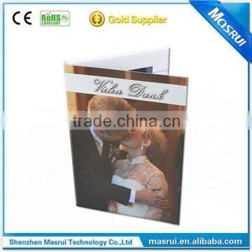 2015 Newest Wedding Decorate LCD Wedding Brochure Wedding Invitation photo-2