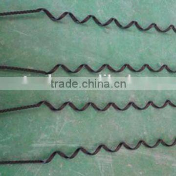 Preformed insulator post type tie/ Distribution guy grips