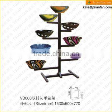 VB006--- Manufacturer bathroom disply stand wash basin rack