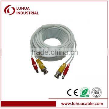 RG59 Siamese cable with BNC connectors for surveillance system