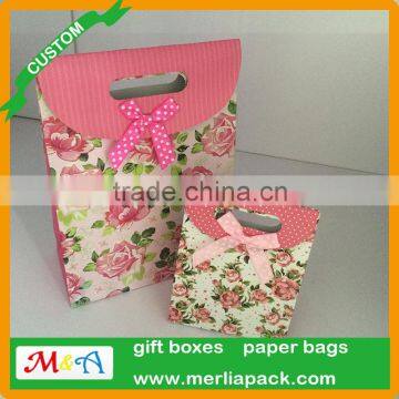 Personalised Wedding Sweet Paper Bags Candy Cart Wedding Favours Hook Loop Bags