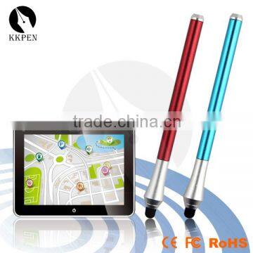 KKPEN Luxury arcylic metal stylus touch pen with rotation type metal ballpoint pen