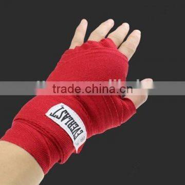 Width 5cm Length 3M 100% Cotton Bandage Strap Boxing Gloves Sanda Muaythai Bandage MMA photo-4