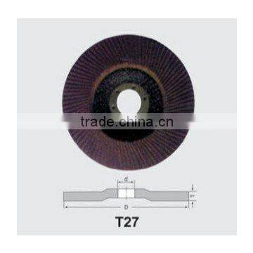 Abrasive aluminum oxide flap disc with good quality