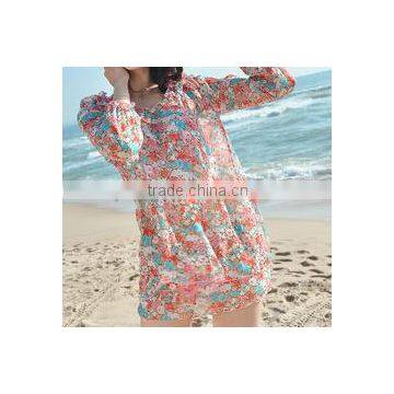 BSC096 Sexy Pretty Women and Girl One Piece Printing Skirt Bikini Swimwear photo-3